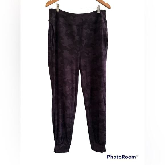 CRZ Women’s Pull on 4 Way Stretch Camo Jogger Pants Size XL Brown Black … - Picture 1 of 9